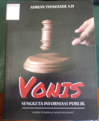 Image of Fonis Sengketa Informasi Publik