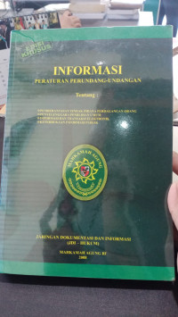 Image of INFORMASI PERATURAN PERUNDANGAN-UNDANGAN
