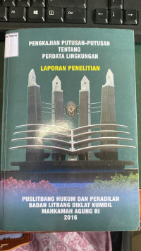 Image of PENGKAJIAN  PUTUSAN-PUTUSAN TENTANG PERDATA LINGKUNGAN
